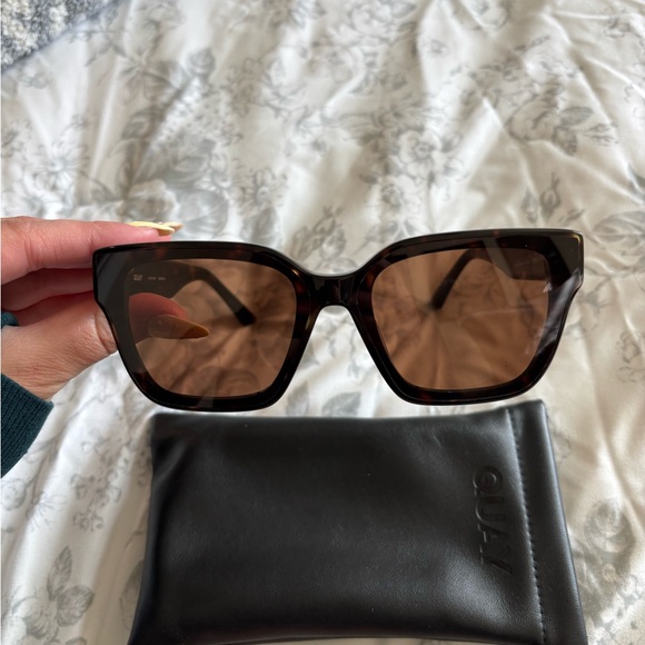 Quay Australia Accessories - Quay Australia Brown Tortoise Sunglasses